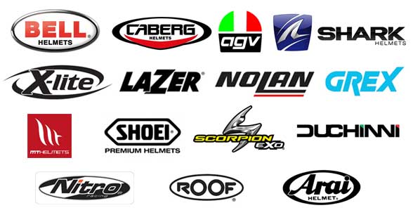 top 10 crash helmet logos 2016 UK